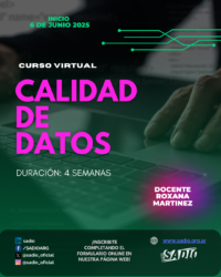 CURSO VIRTUAL – Calidad de Datos