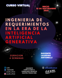 Ingeniería de Requerimientos en la era de la inteligencia artificial generativa