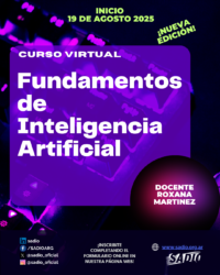 CURSO VIRTUAL – Fundamentos de Inteligencia Artificial