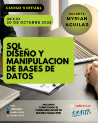 SQL, diseño y manipulación de db