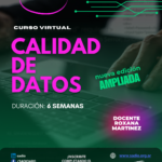 CURSO VIRTUAL – Calidad de Datos